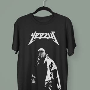 Kanye West Yeezus Front Print Oversized T-shirt