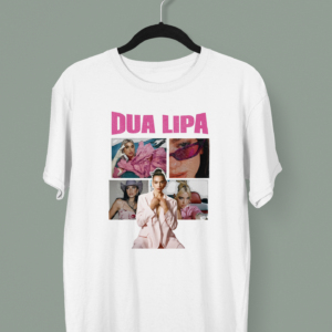 Dua Lipa Collage Print Regular T-shirt