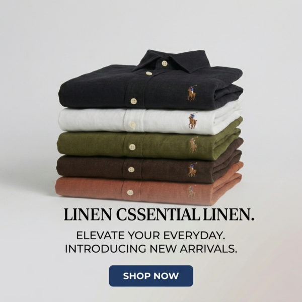 Men's Linen Blend Shirts Collection